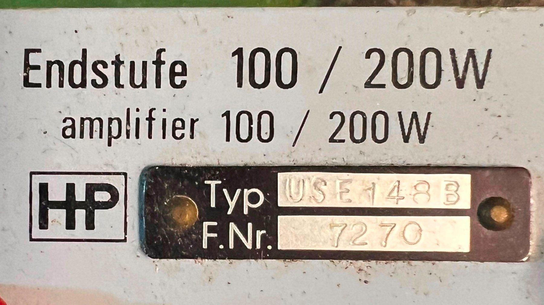Amplificatori: Plisch Endstufe 400 bis 800 Mhz mit Thompson TH338 – Usato da Rothrist venduto da Fsuser 9