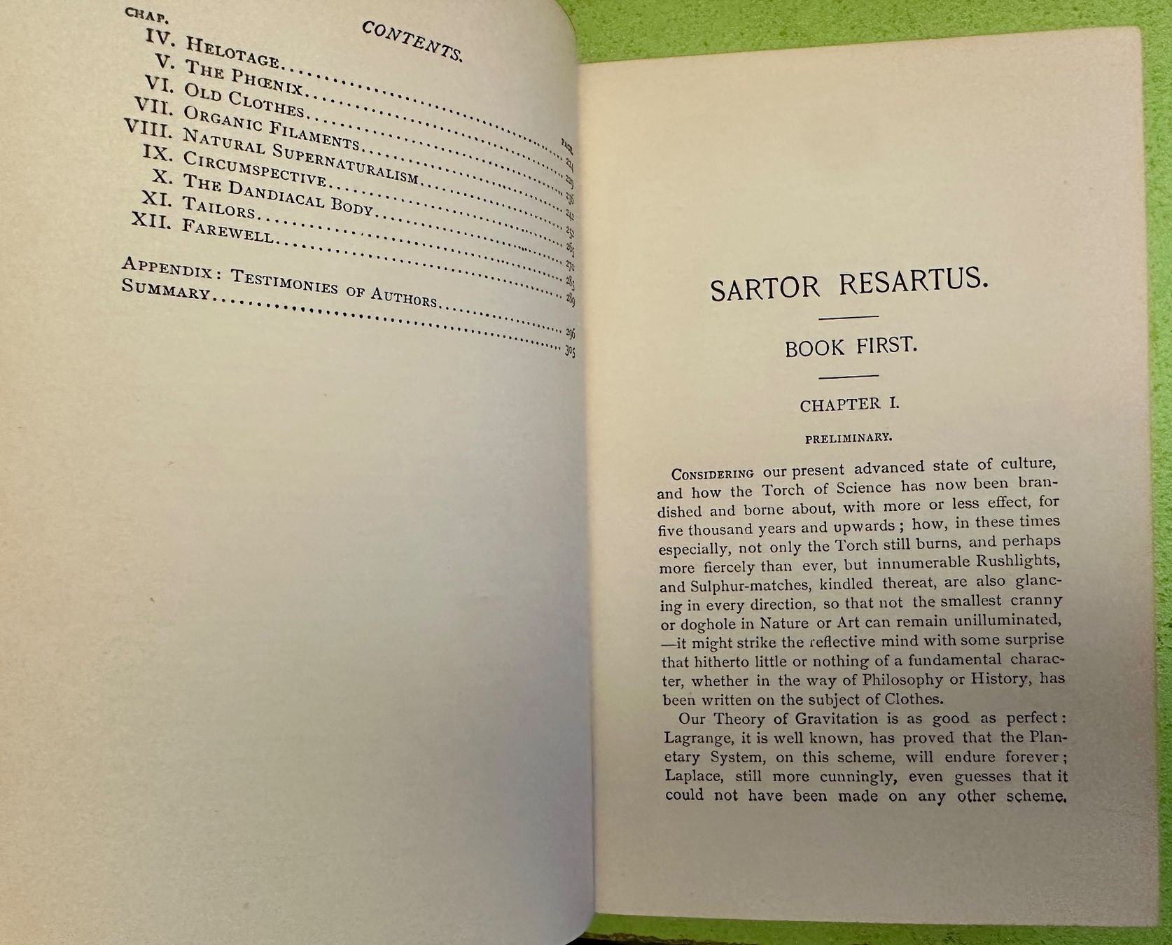 Libri: Thomas Carlyle: Sartor Resartus. – Usato da Zürich venduto da allp 5