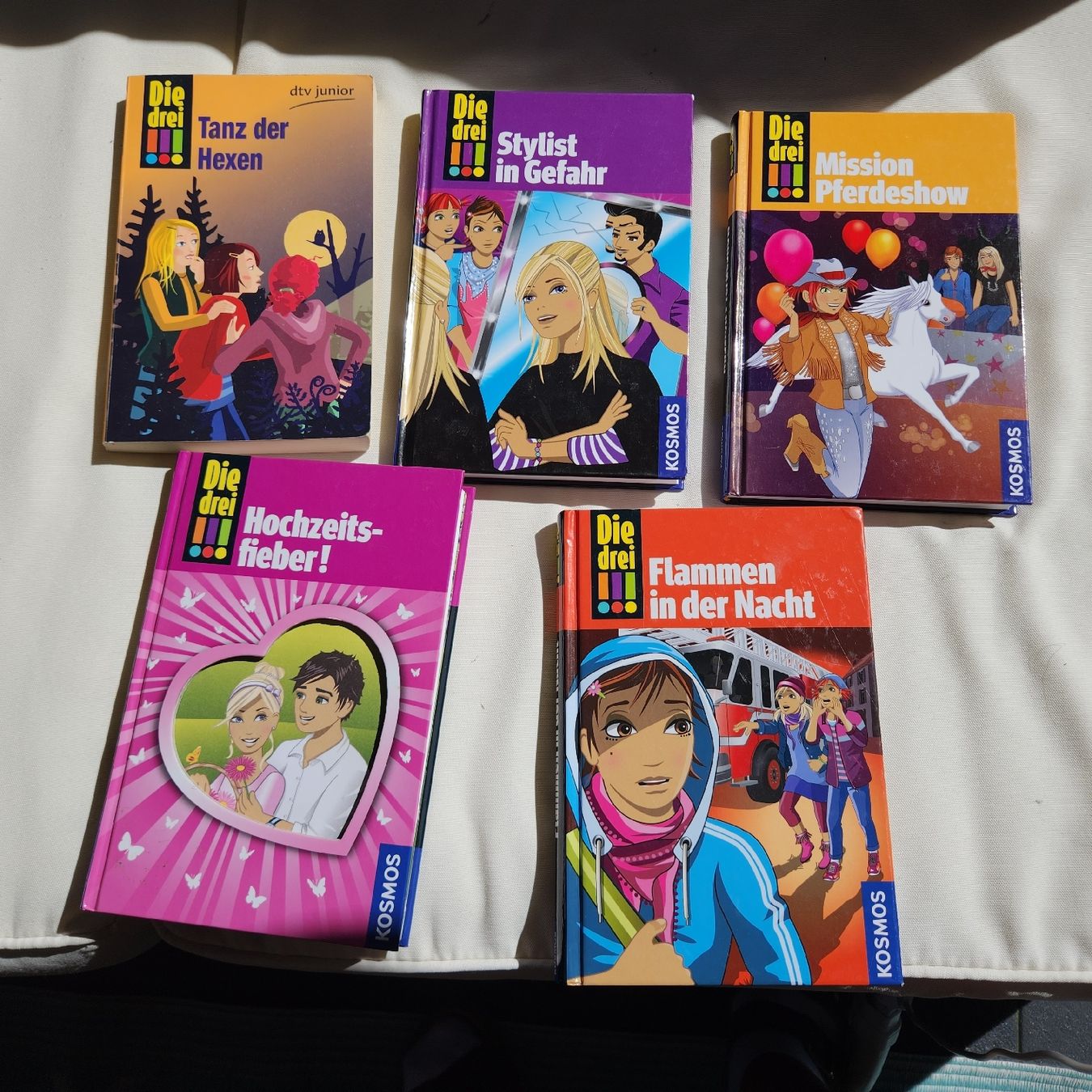 Libri: Set 5 Bücher Die drei !!! – Usato da Oberwangen TG venduto da Espana770
