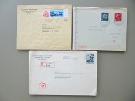 Lot: 3 ZENSUR Briefe 1941-1944, SCHWEIZ > DEUTSCHES REICH