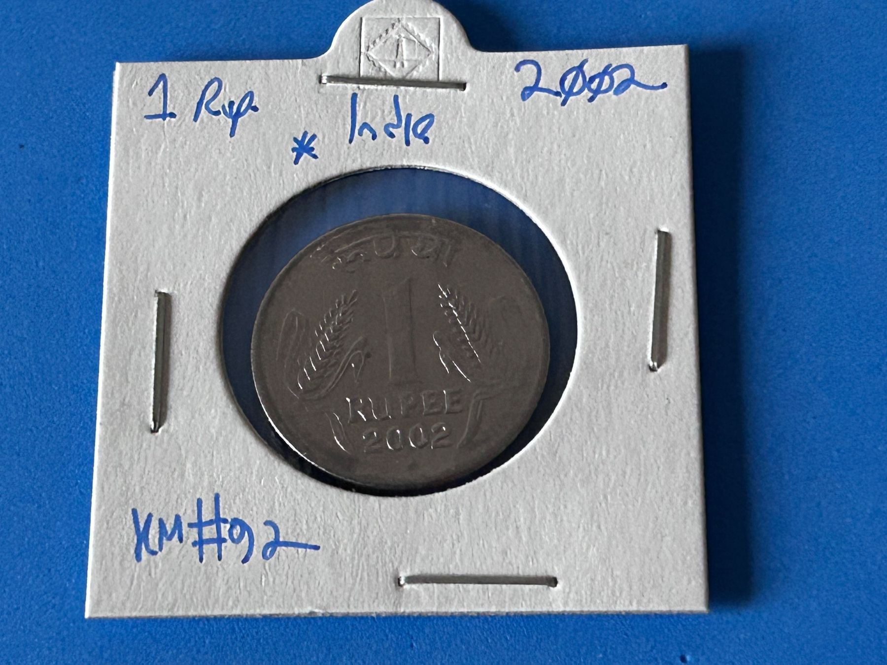 Tutti le monete: India - 1 Rupee 2002 – Usato da Corcelles NE venduto da AJKader 4