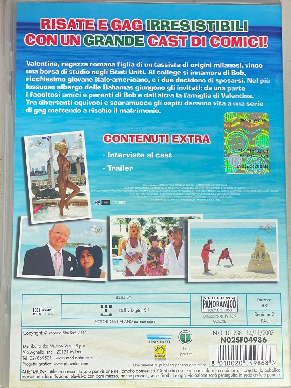 Alle DVDs: Matrimonio Alle Bahamas - Massimo Boldi – Gebraucht aus Muri b. Bern von AdidasCollector 1
