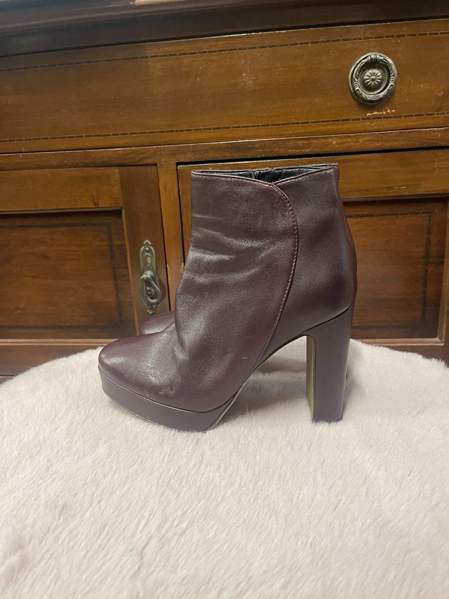 Scarpe da donna: Minelli Stiefel Bordeaux-rot, Gr. 37  – Usato da Oberwil BL venduto da dyl_htk9