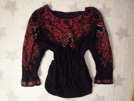 sehr schöne DESIGUAL Damen Bluse Gr XXL