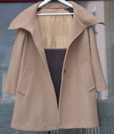 Mantel / Manteau MaxMara . 38  / 100% laine/ Wolle