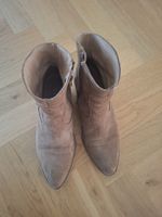 Stiefeletten Pieces Wildleder braun Grösse 38 gebraucht
