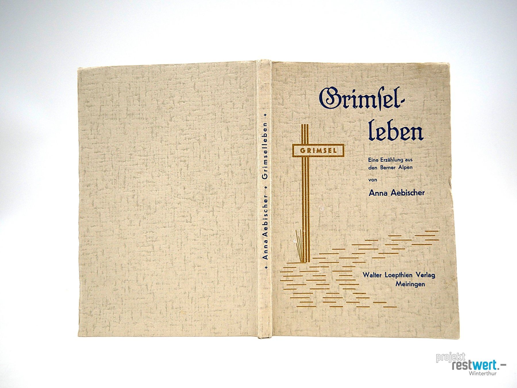 Libri: ANNA AEBISCHER - Grimselleben – Usato da Winterthur venduto da Restwert_Winterthur 3