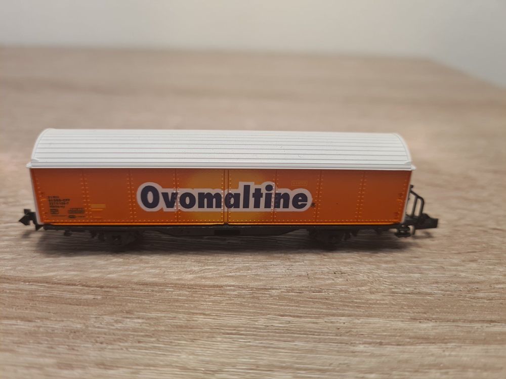 e37 Spur N Roco SBB HBIS Güterwagen Ovomaltine | Kaufen auf