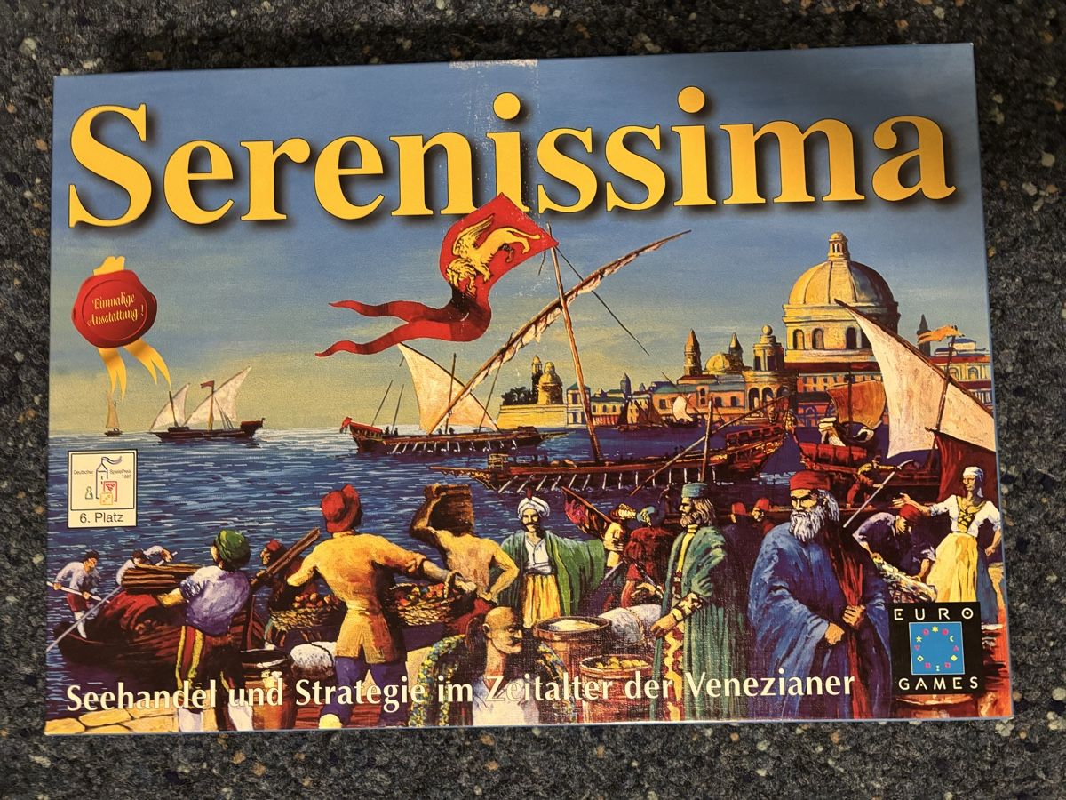 Giochi: Brettspiel Serenissima, neuwertig – Usato da Hinwil venduto da princess_12