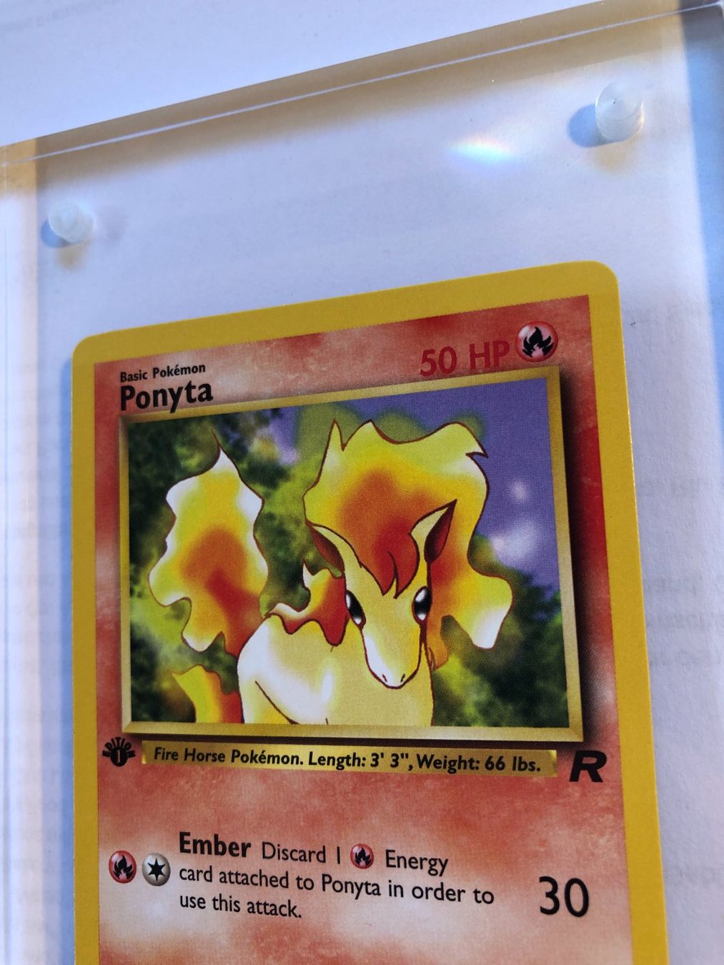 Sammelbilder & Trading cards: Ponyta 1st Team Rocket - MINT - ab 1.- – Gebraucht aus Giubiasco von dan_pr8b 3