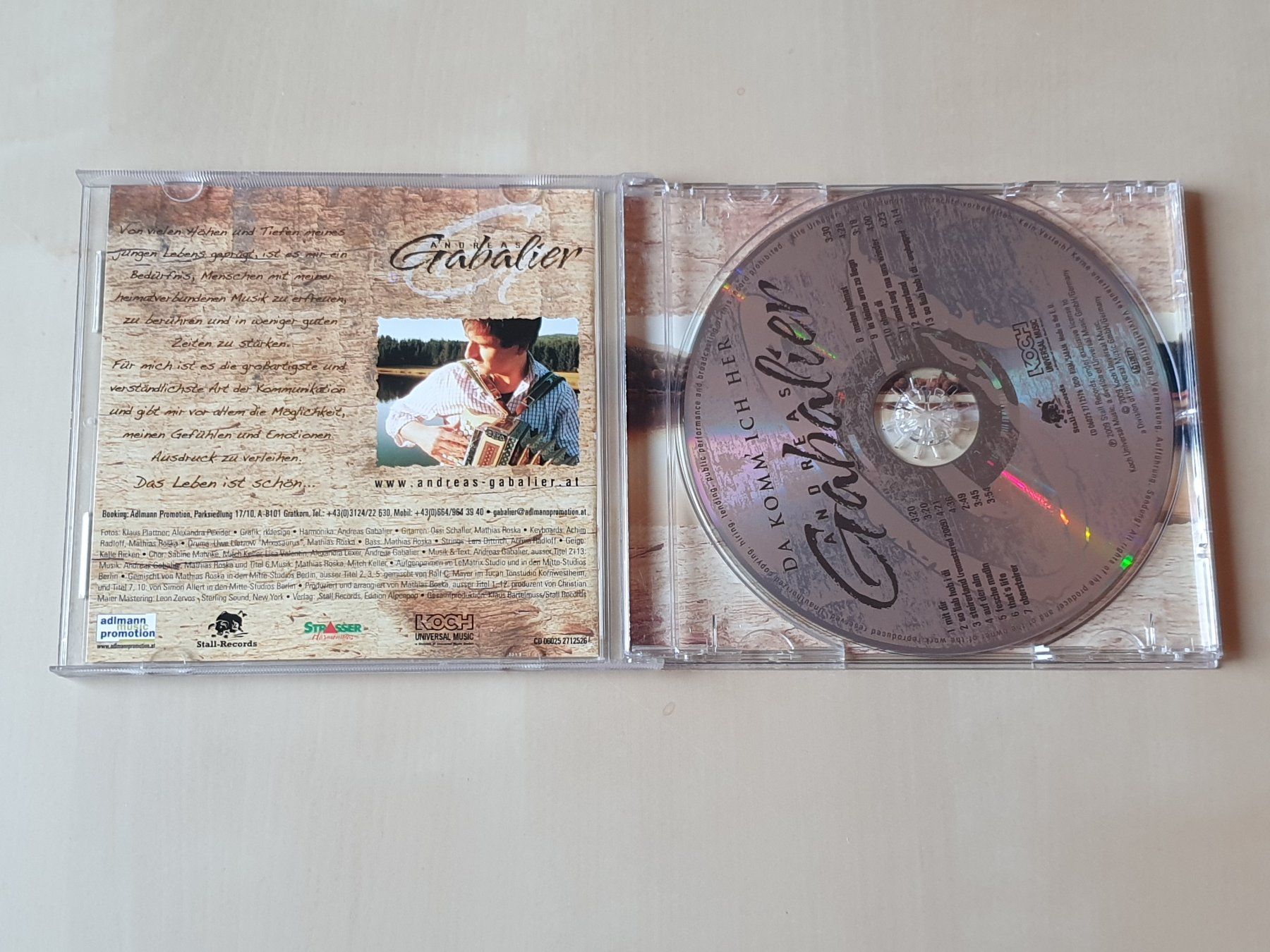 CD: Andreas Gabalier Da komm ich her – Usato da Stansstad venduto da collectorsshop 2