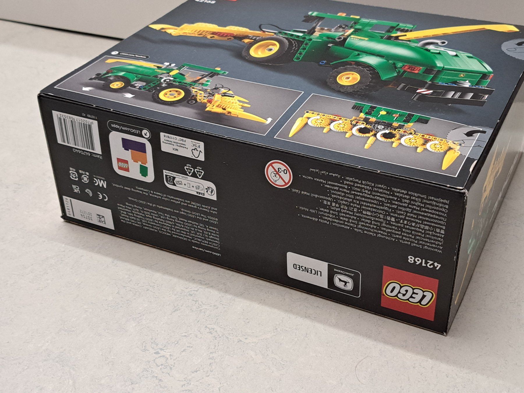Lego Baukästen: Neu LEGO Technic 42168 John Deere 9700 Forage Harvester – Neu und originalverpackt aus Rüdlingen von  5