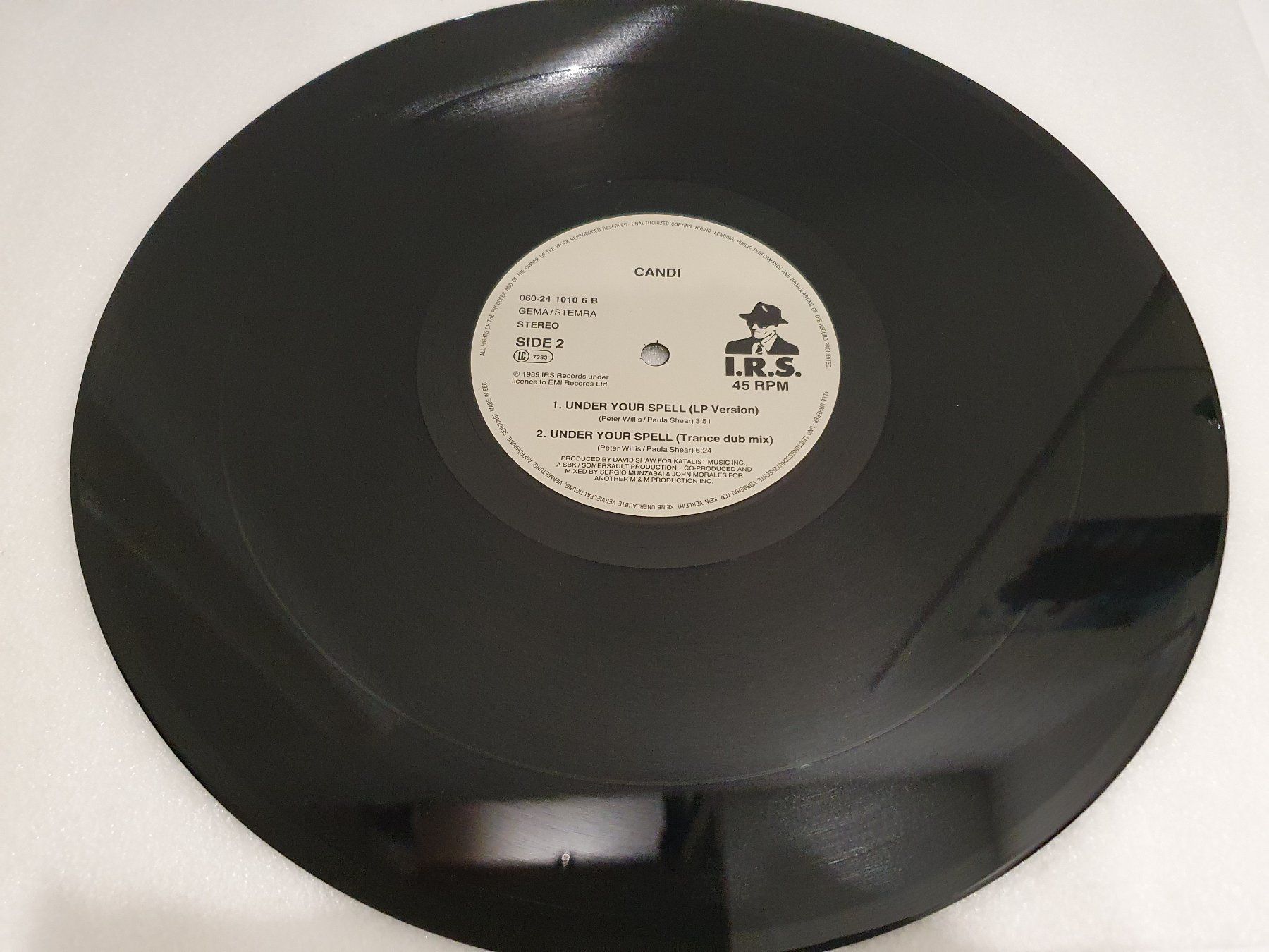 Vinyles: Candi – Under Your Spell (Maxi, Synth-pop) – D'occasion à Uster par Vinyl-Leidenschaft 4