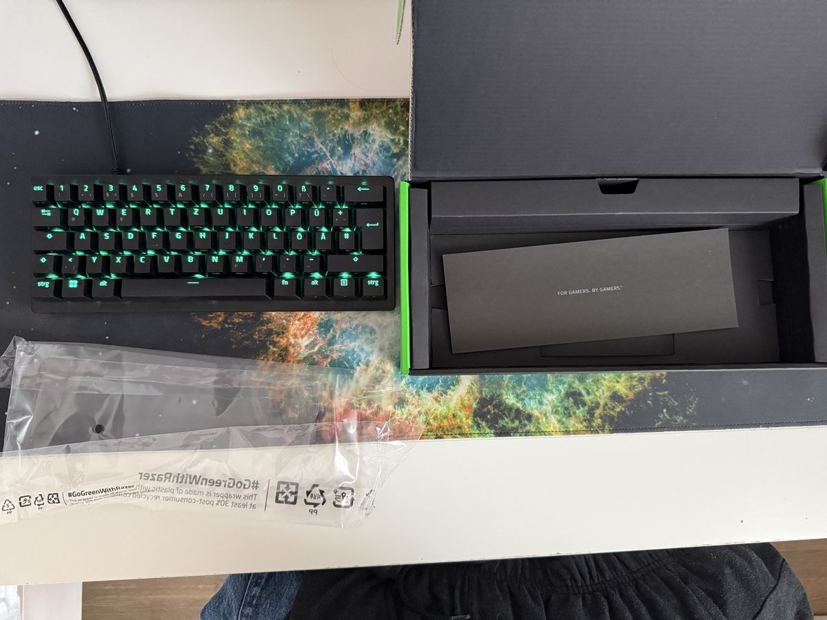 Razer Tastiere: Tastiera gaming  – Nuovo e nell'imballaggio originale da Malvaglia venduto da Tes82 4
