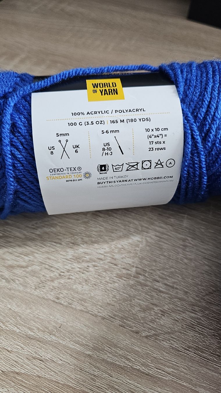 Lana: 5x Wolle, Acryl, Blau, Malaga, Neu – Nuovo e nell'imballaggio originale da Nussbaumen AG venduto da Ja_de_sa 1