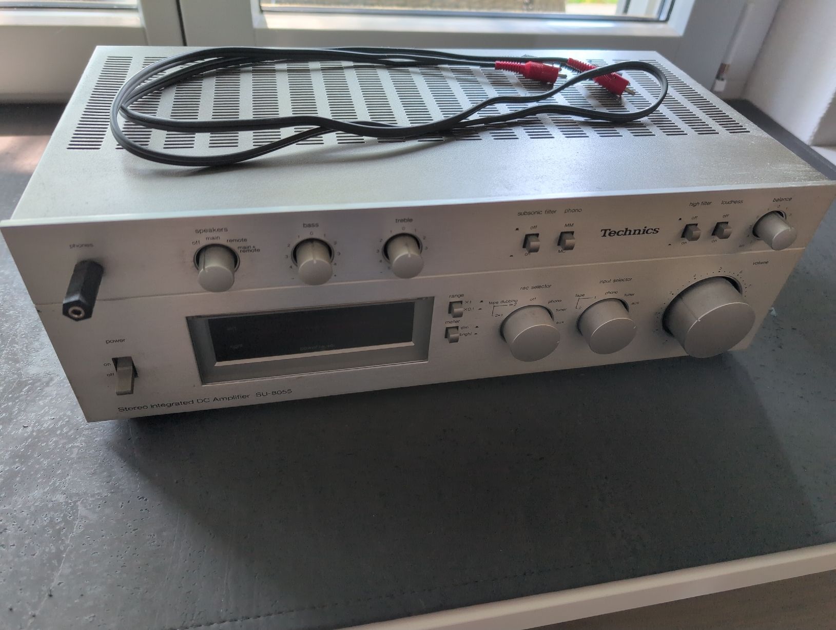 Amplificateurs: Technics SU-8055 Vollverstärker Silber – D'occasion à Stetten SH par Hrbt