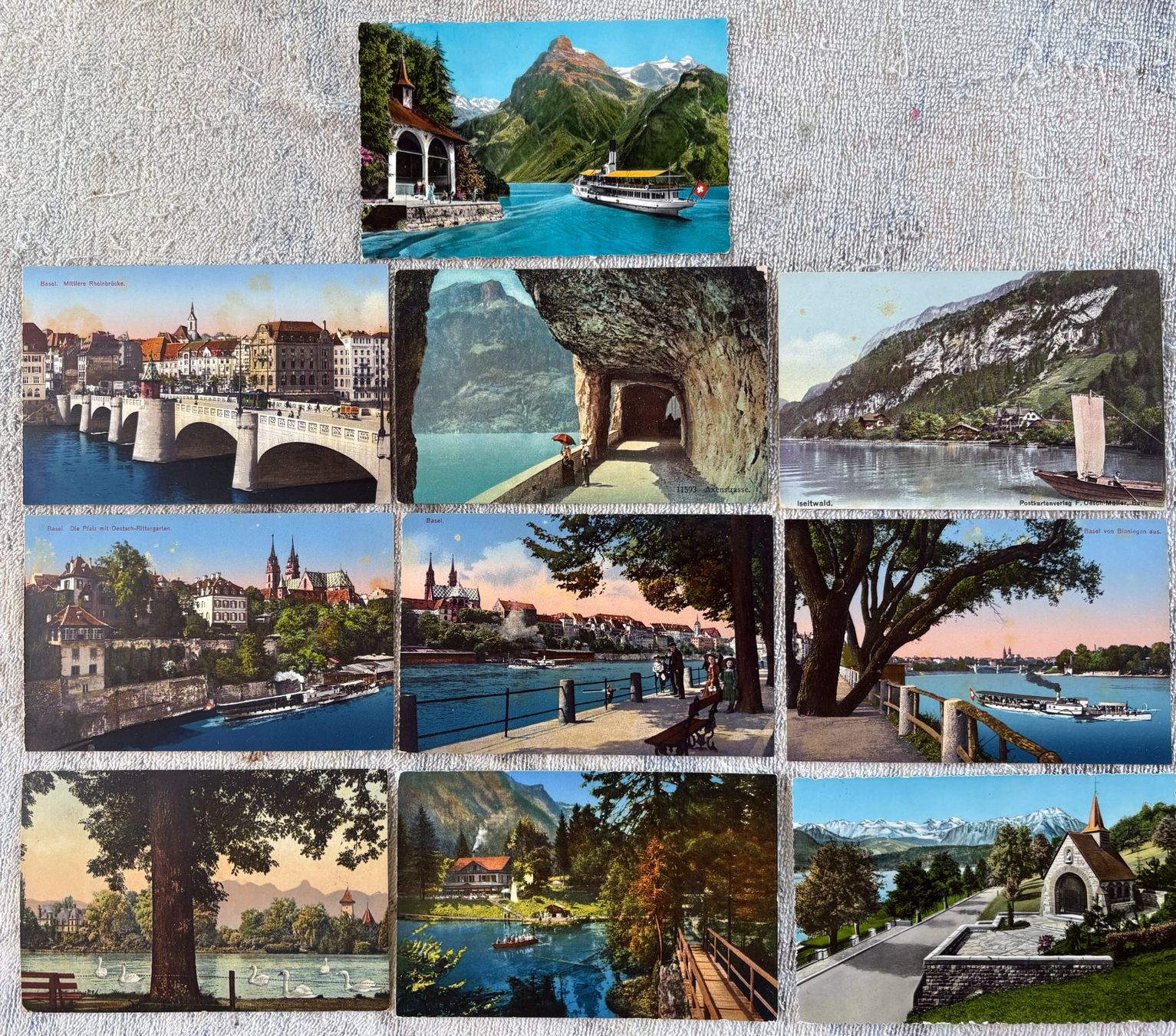 Cartoline postali: KONVOLUT VINTAGE POSTKARTEN SCHWEIZ – Usato da Ostermundigen venduto da Heavenmaus75