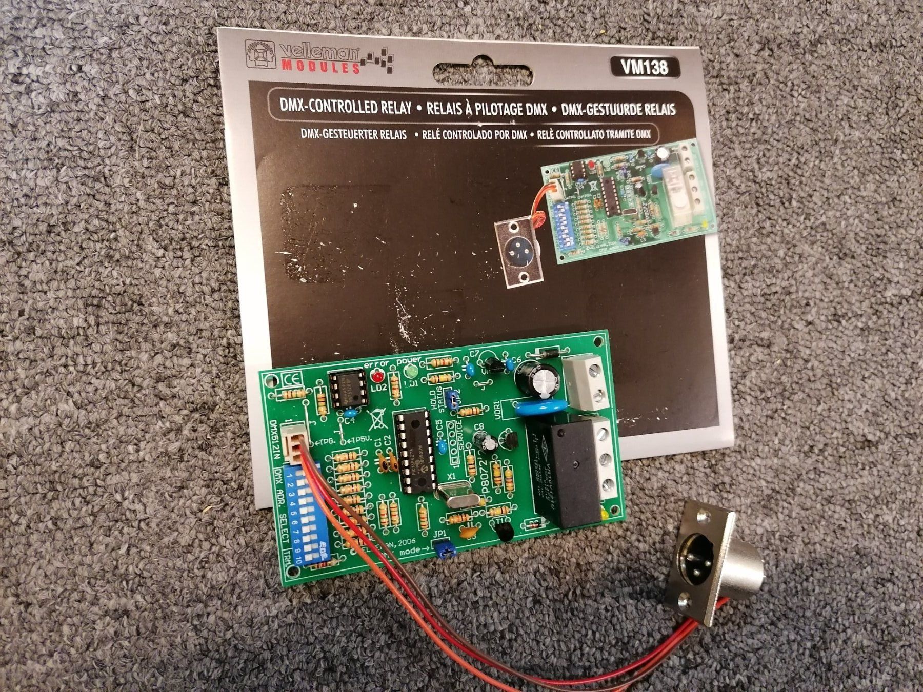 Elektronikbauteile: DMX , Relais, Disco, Switch, Bausatz, Elektronik – Gebraucht aus Niedergösgen von piccorx5 3