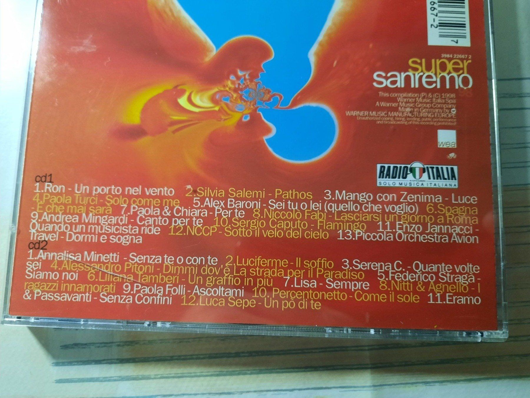 CDs: Cd Super San Remo 98 ( 2 Cds ) – Gebraucht aus Pully von bro_n52j 2