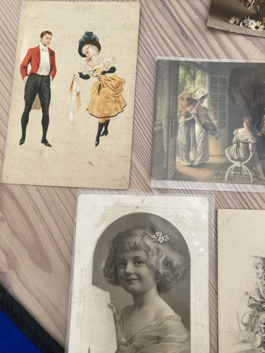 Cartoline postali: Antike Postkarten Konvolut, 11 stück – Usato da Herisau venduto da Sifgana 3