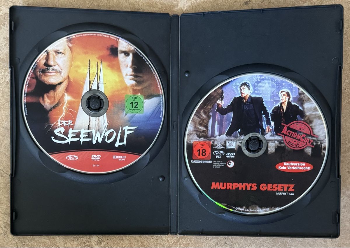 Tutti i DVDs: DER SEEWOLF UND MURPHY‘S GESETZT  – Nuovo (secondo la descrizione) da Dietikon venduto da AndreaSch01 2
