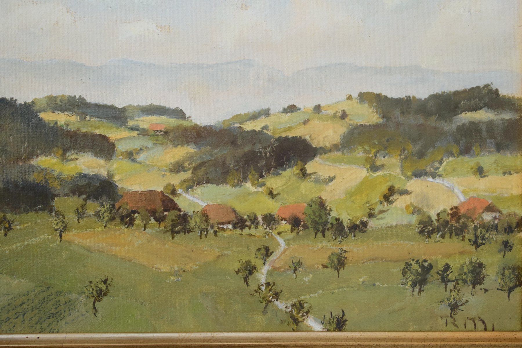 Dipinti: Emmental Müller Rudolf Eggerdingen Affoltern Jura Landschaft – Usato da Zürich venduto da Kunstvoll 2