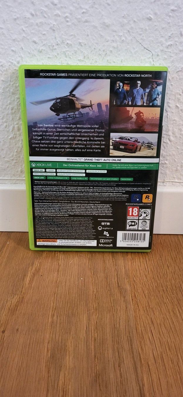 Microsoft Spiele: Xbox 360 - Grand Theft Auto 5 – Gebraucht aus Münsingen von DigitaleSpielecke 1