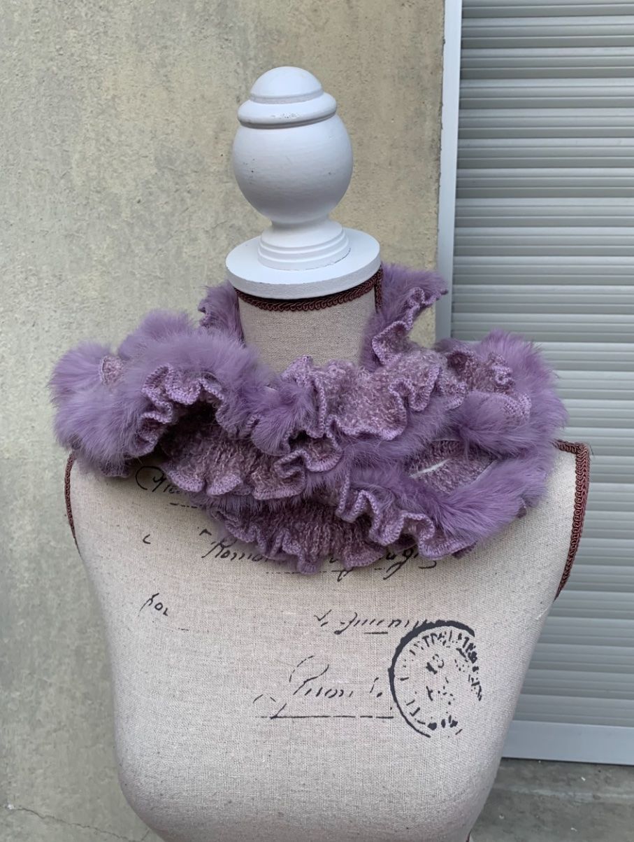 Foulard & Sciarpe: Superbe douce écharpe LÉA CLÉMENT 20%mohair TU – Nuovo (secondo la descrizione) da Martigny venduto da only__you 2