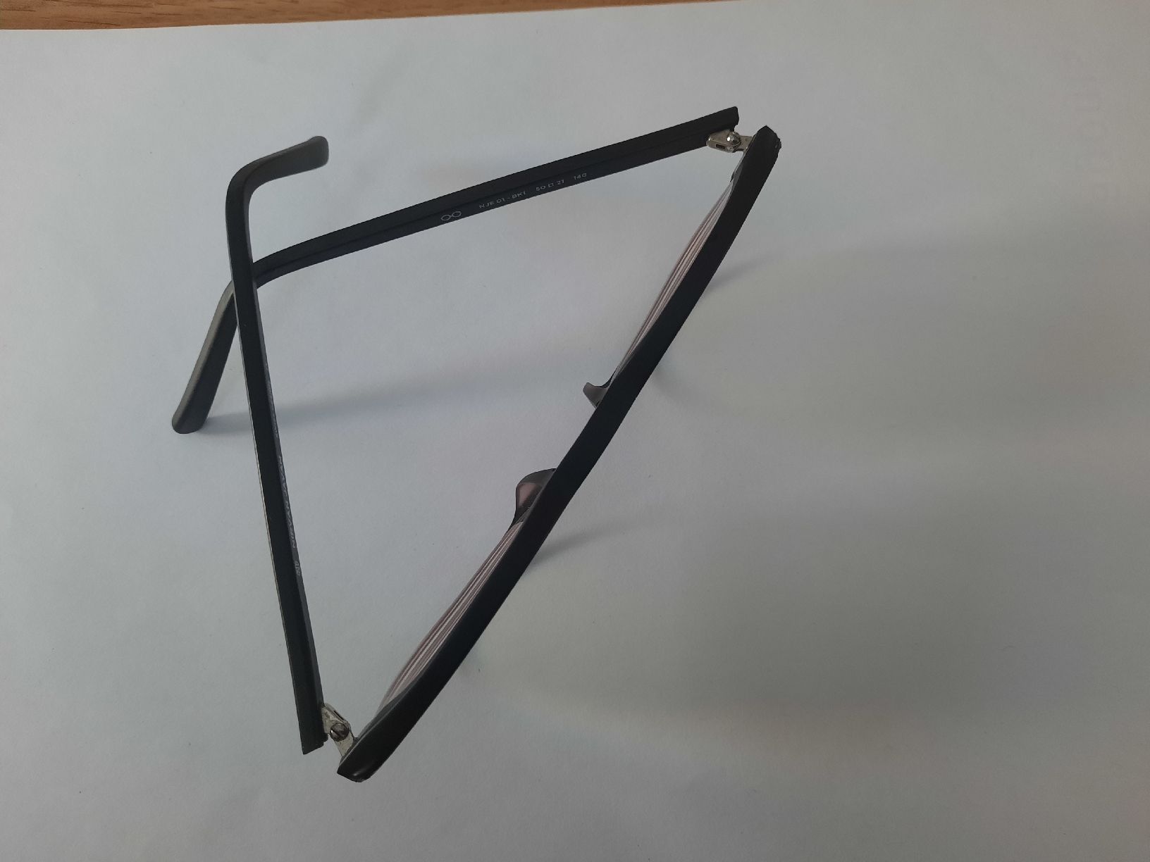 Lunettes & Verres: Nirvan Javan Brille in schwarz - Korrektur -5.0 – D'occasion à Unterterzen par elebo 4