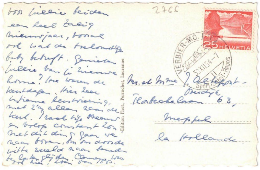 Cartoline postali: Verbier - Sessellift Médran – Usato da Binningen venduto da Mountainrider 1