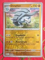 Donphan - Pokemon Reverse Holo Paldean Fates