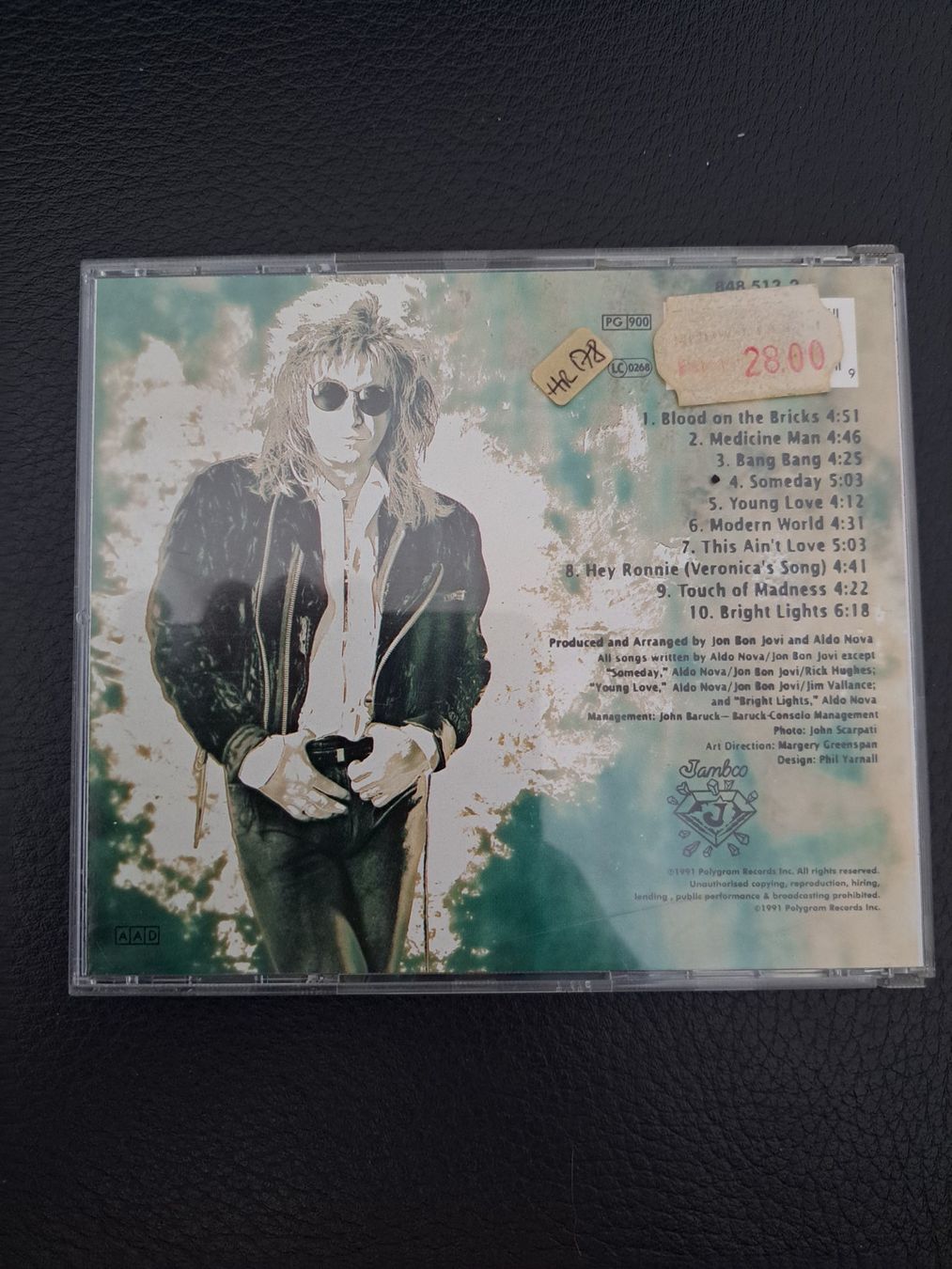 CD: CD Aldo Nova - blood on the bricks – Usato da Marly venduto da mic_7k82 1