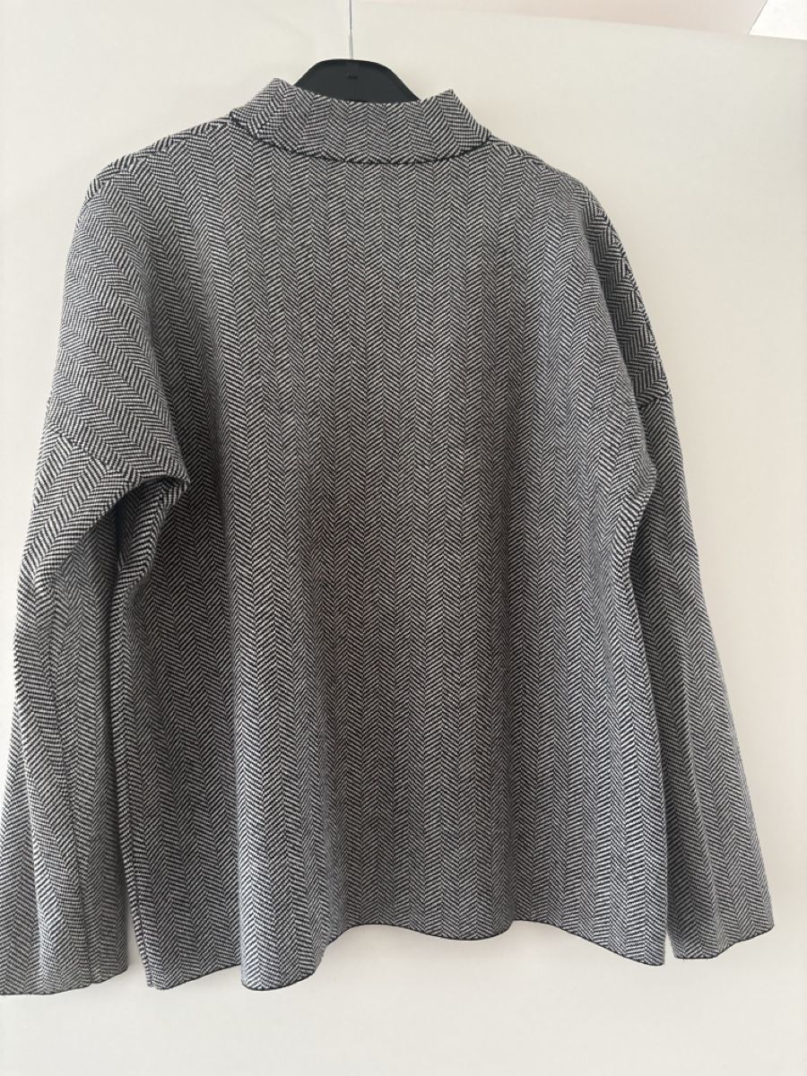 Maglioni & Felpe: Pullover katestorm schwarz weiss Fischgrät Grösse L – Usato da Sirnach venduto da khe_q88w 4
