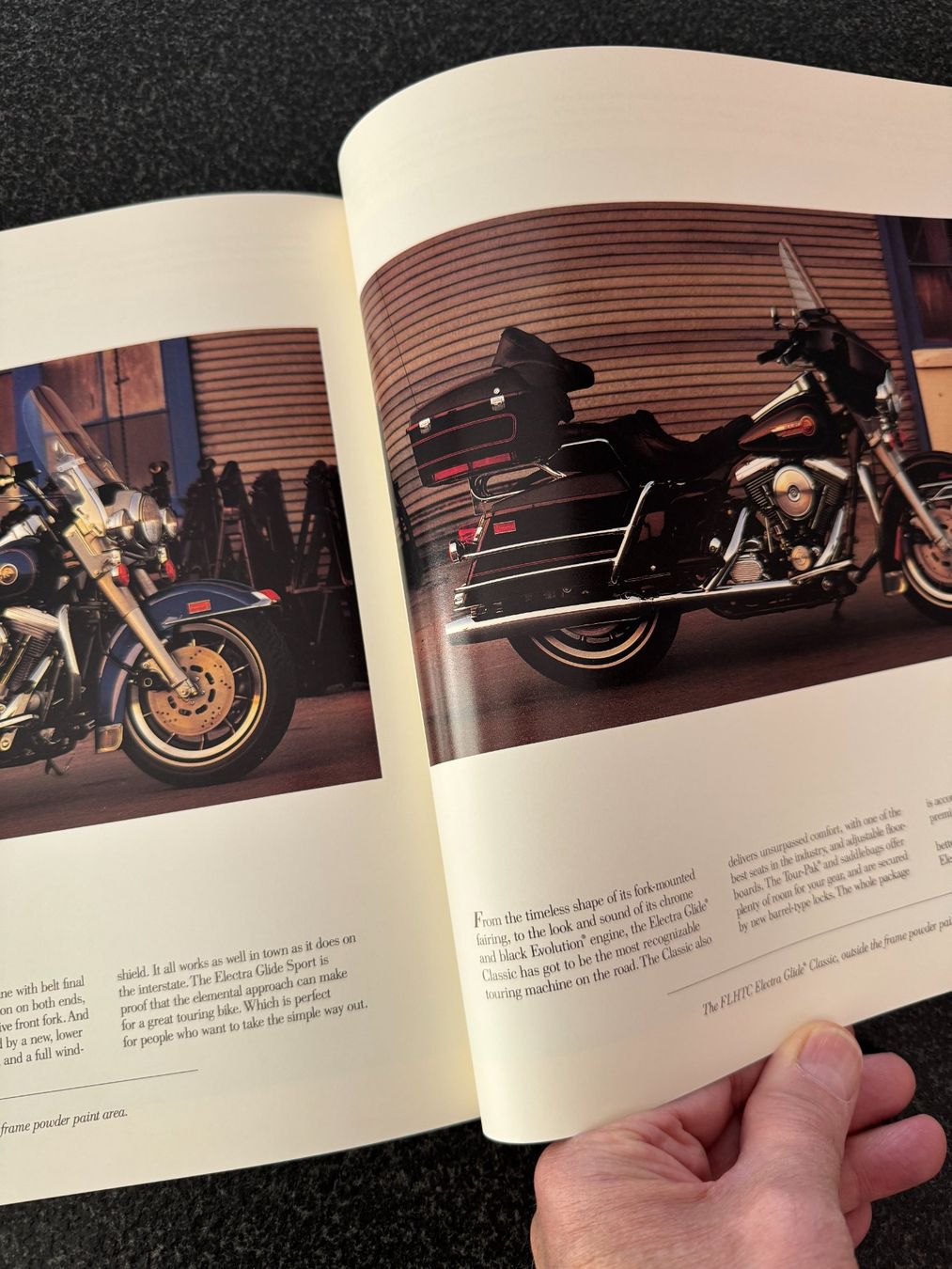 Documenti: Harley-Davidson Prospekt, Katalog, Broschüre 1992 – Usato da Niederhasli venduto da Berno 4