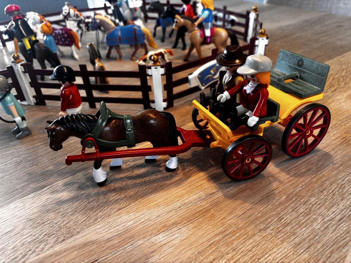 Playmobil Giocattoli: Lot de Playmobil Équitation  – Usato da Pully venduto da Fictikalli 4