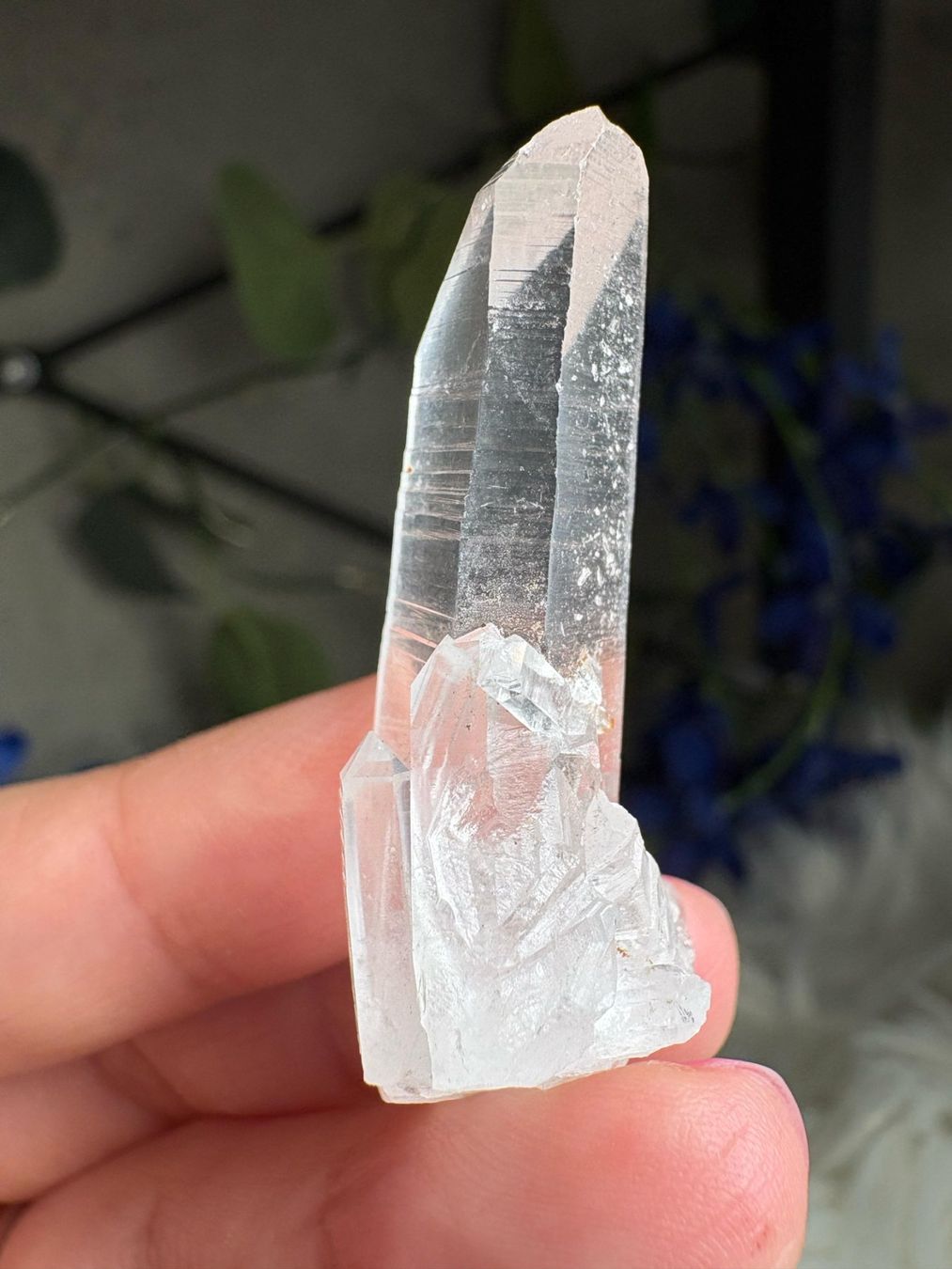 Minerali & Pietre curative: Kolumbianischer Lemurian-Quarz-Cluster – Nuovo (secondo la descrizione) da Neuheim venduto da m.hald 4