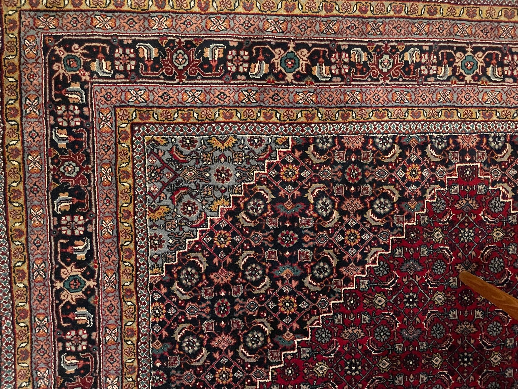 Bidjar Teppiche: Handgeknüpfter orientalischer Bidjar Teppich – Gebraucht aus Zürich von Kreis9_Zh 1