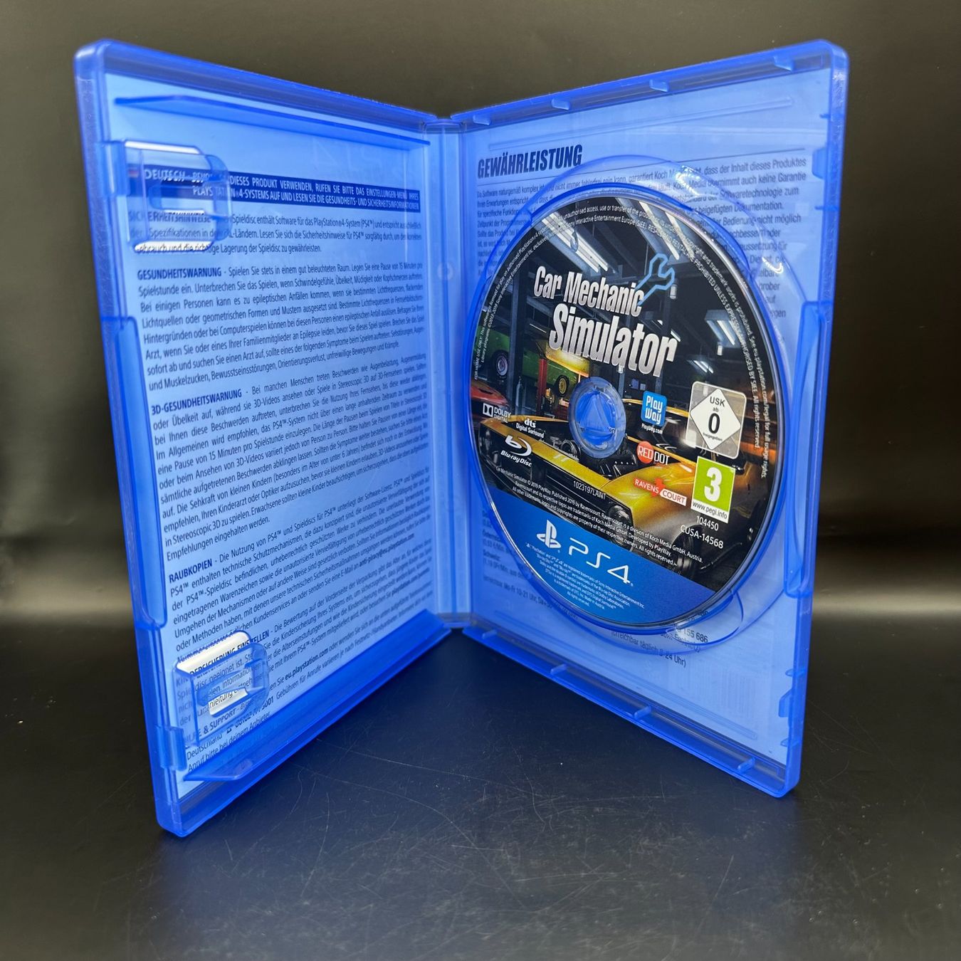 Sony Giochi: Autowerkstatt Simulator Playstation 4 – Usato da Düdingen venduto da Nerdworld 2