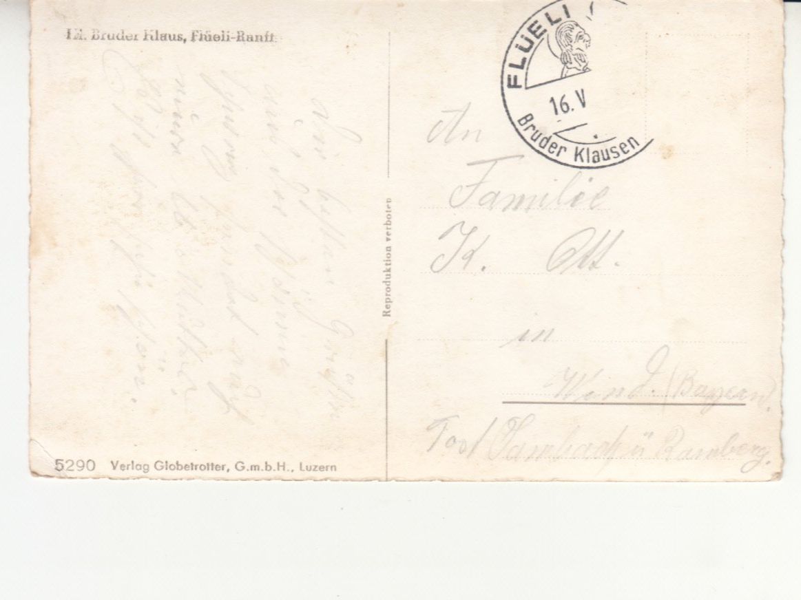 Cartes postales: Flüeli Ranft ca. 1950 – D'occasion à Bürglen TG par StampGraf 1