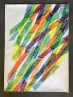 Piero Dorazio | Original-Lithografie 1983 | Ski Tracks