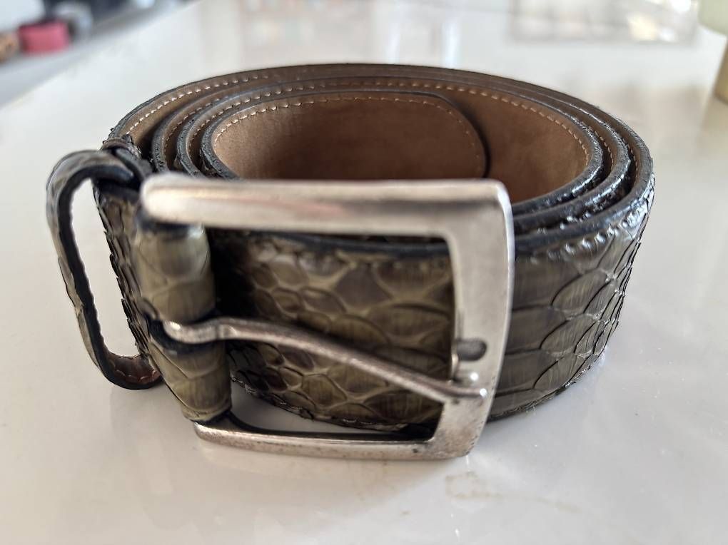 Gürtel: Original Python Gürtel, 90cm – Gebraucht aus Walchwil von AlonsoXXX 1