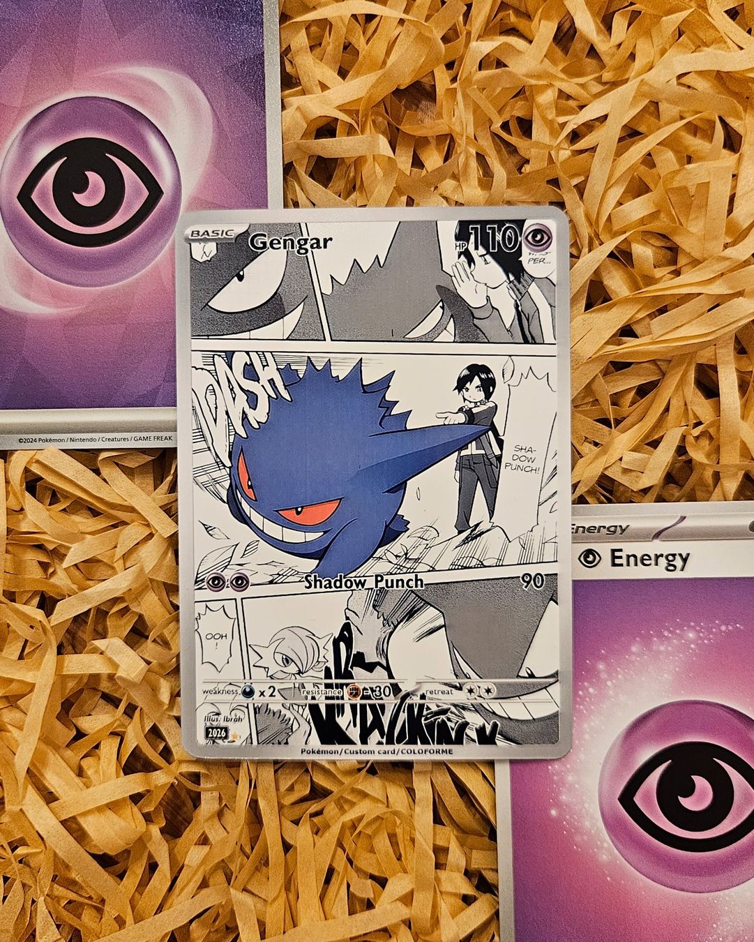 Pokémon Carte collezionabili: Gengar Custom Card – Nuovo (secondo la descrizione) da Yverdon-les-Bains venduto da sen_dh25
