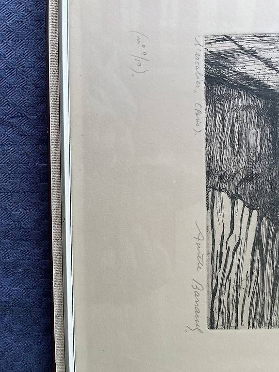 Grafica & Litografie: Lithographie Aurèle Barraud  – Usato da Neuchâtel venduto da pat_8dbd 1