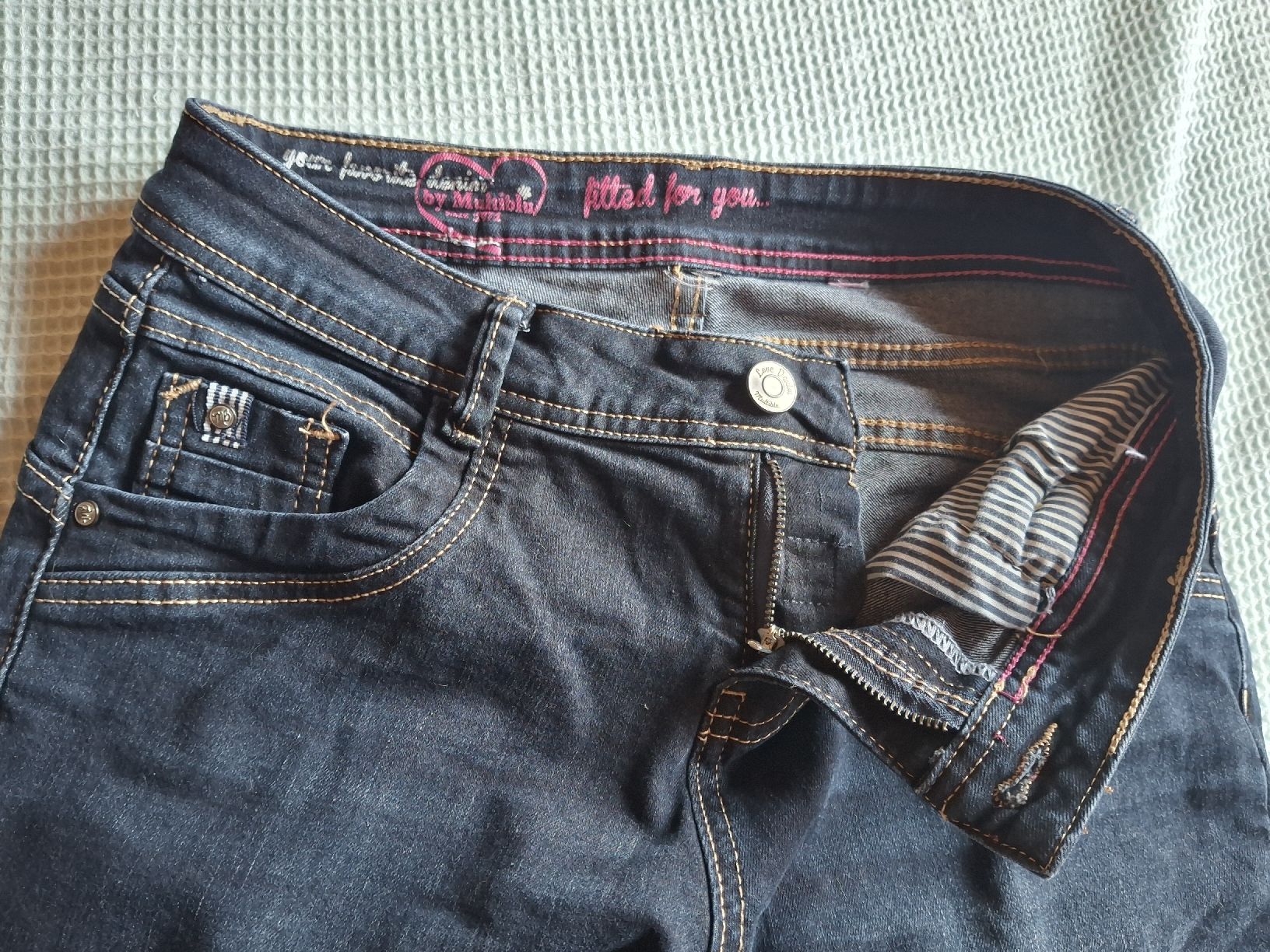 Jeans: Pantalon jeans noir taille S marque Multiblu – Usato da Villiers venduto da san_jn5w 3