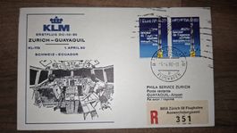 KLM Zürich - Guayaquil 01.04.1980