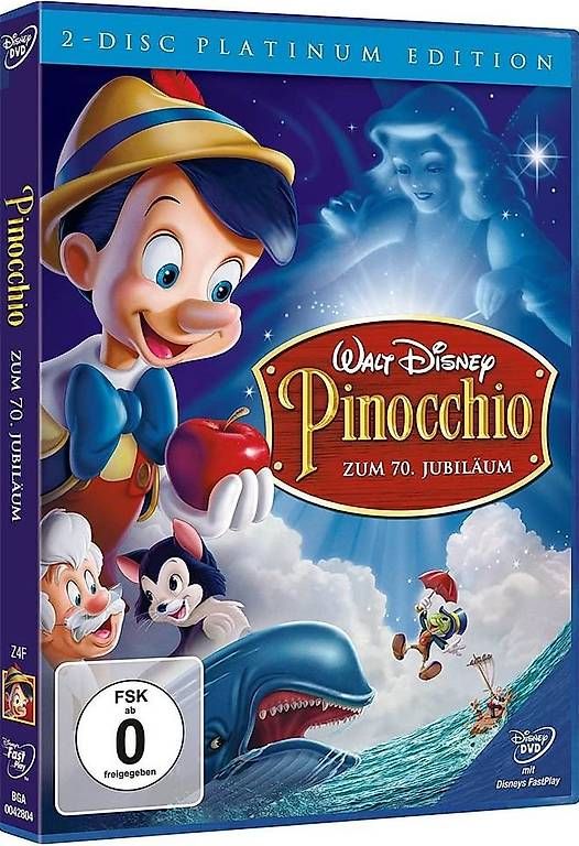 Tutti i DVDs: Disney's PINOCCHIO  Platinum Edition 2 DVD s - NEU + OVP – Nuovo e nell'imballaggio originale da Aarau venduto da Yeeaaah