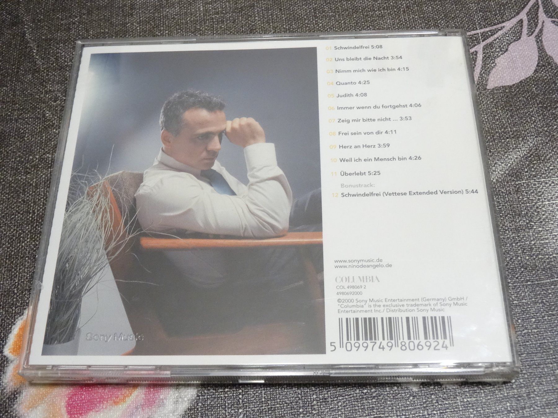 CD: Nino de Angelo - Schwindelfrei CD – Usato da Olten venduto da Disc-Ausverkauf 1