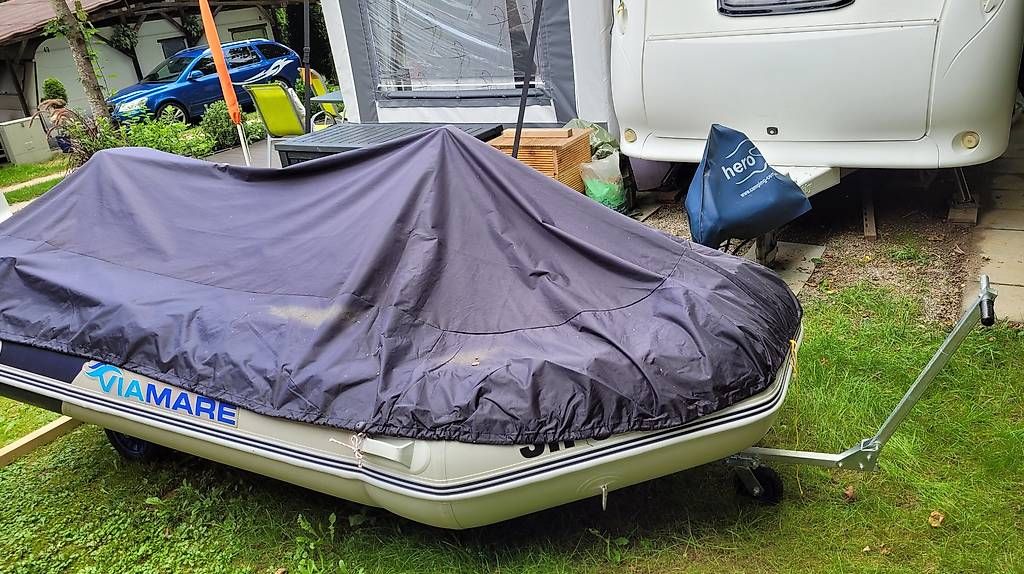 Barche: Schlauchboot mit Motor  – Usato da Neunkirch venduto da huwy02