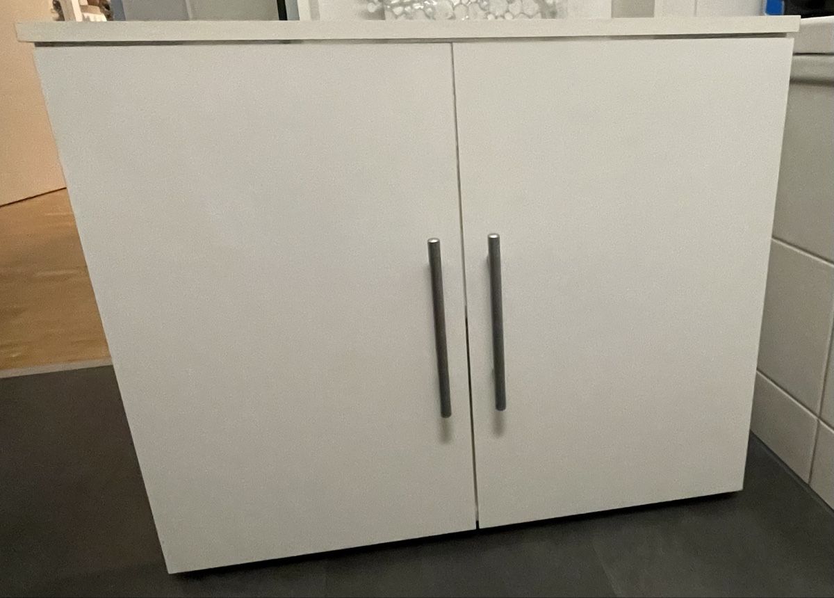 Installations & Meubles: Lavabomöbel weiss – D'occasion à Steffisburg par santra