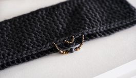 Stirnband mit Perlenkette (handmade)